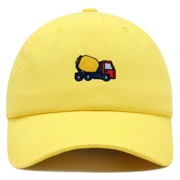 Cement Mixer Premium Dad Hat Embroidered Baseball Cap Funny