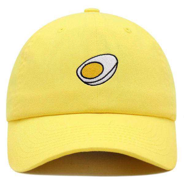 Hard Boiled Egg Premium Dad Hat Embroidered Baseball Cap Foodie