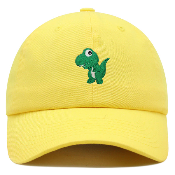 Dinosaur Premium Dad Hat Embroidered Baseball Cap Cute