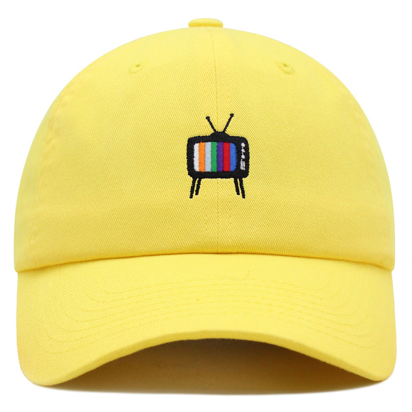 Vintage TV Premium Dad Hat Embroidered Baseball Cap Analog