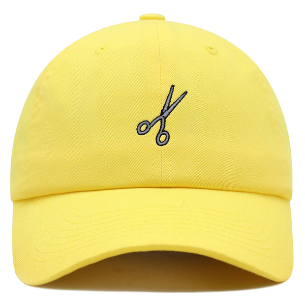 Scissors Premium Dad Hat Embroidered Baseball Cap Barbor