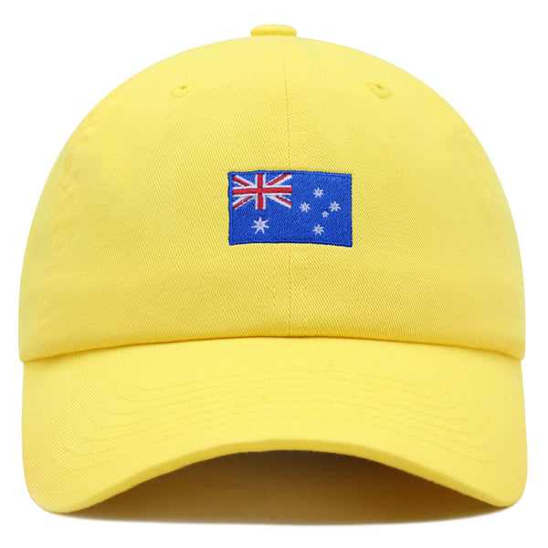 Austrailia Flag Premium Dad Hat Embroidered Cotton Baseball Cap Country Flag Series