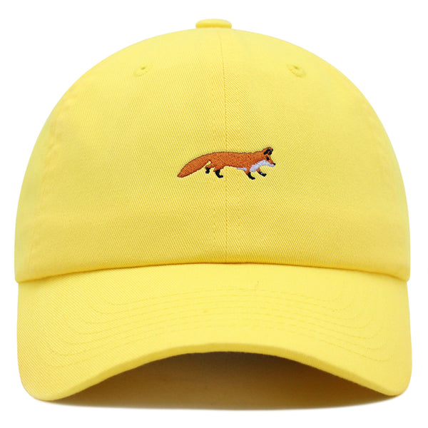 Fox Premium Dad Hat Embroidered Cotton Baseball Cap