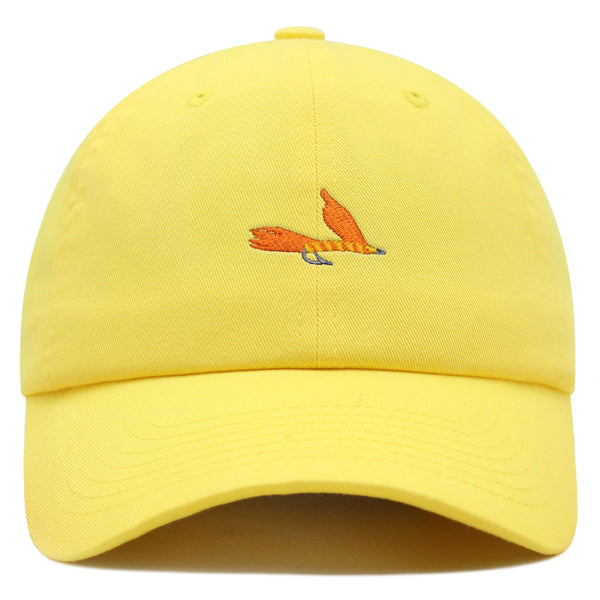 Lake Fishing Jig Premium Dad Hat Embroidered Cotton Baseball Cap Fisherman Fish