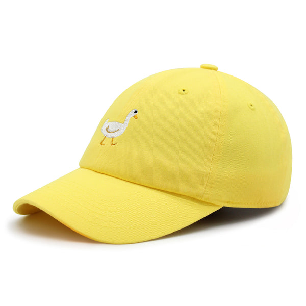 Duck Premium Dad Hat Embroidered Baseball Cap Bird Lake