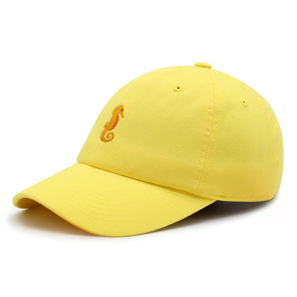 Seahorse Premium Dad Hat Embroidered Baseball Cap Ocean Sea Fish