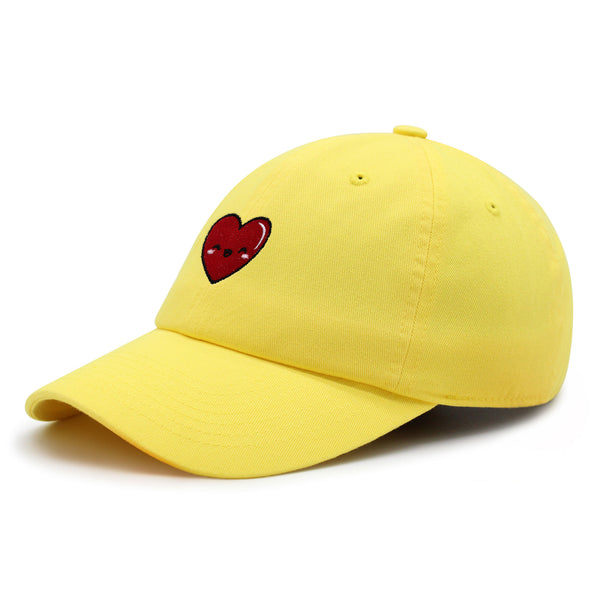 Cute Heart Premium Dad Hat Embroidered Baseball Cap Health Healthy Hospital