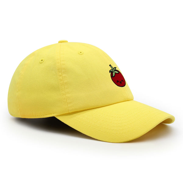 Tomato Premium Dad Hat Embroidered Baseball Cap Vegetable Vegan