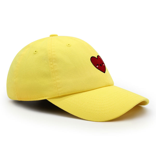 Cute Heart Premium Dad Hat Embroidered Baseball Cap Health Healthy Hospital