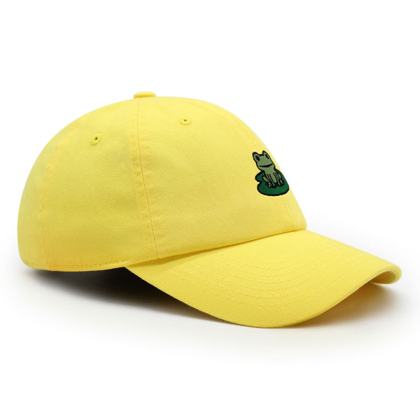 Frog Premium Dad Hat Embroidered Baseball Cap Frog Pond Frog