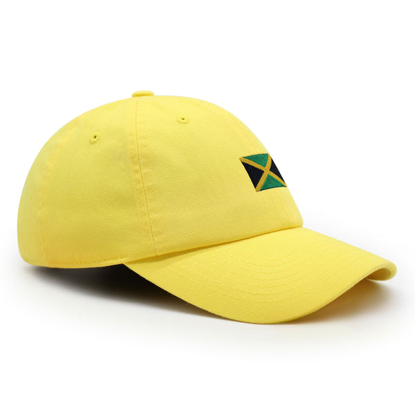 Jamaica Flag Premium Dad Hat Embroidered Cotton Baseball Cap Country Flag Series